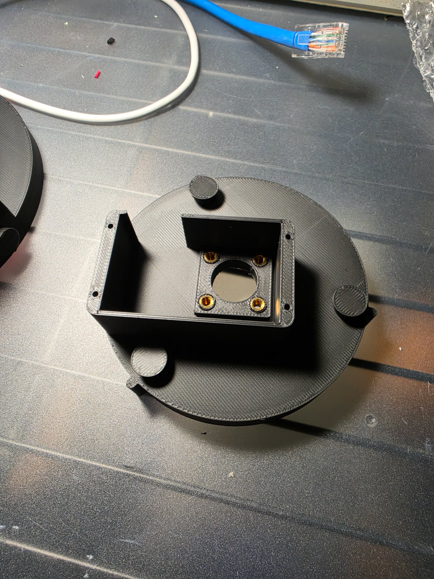 Azimuth encoder case