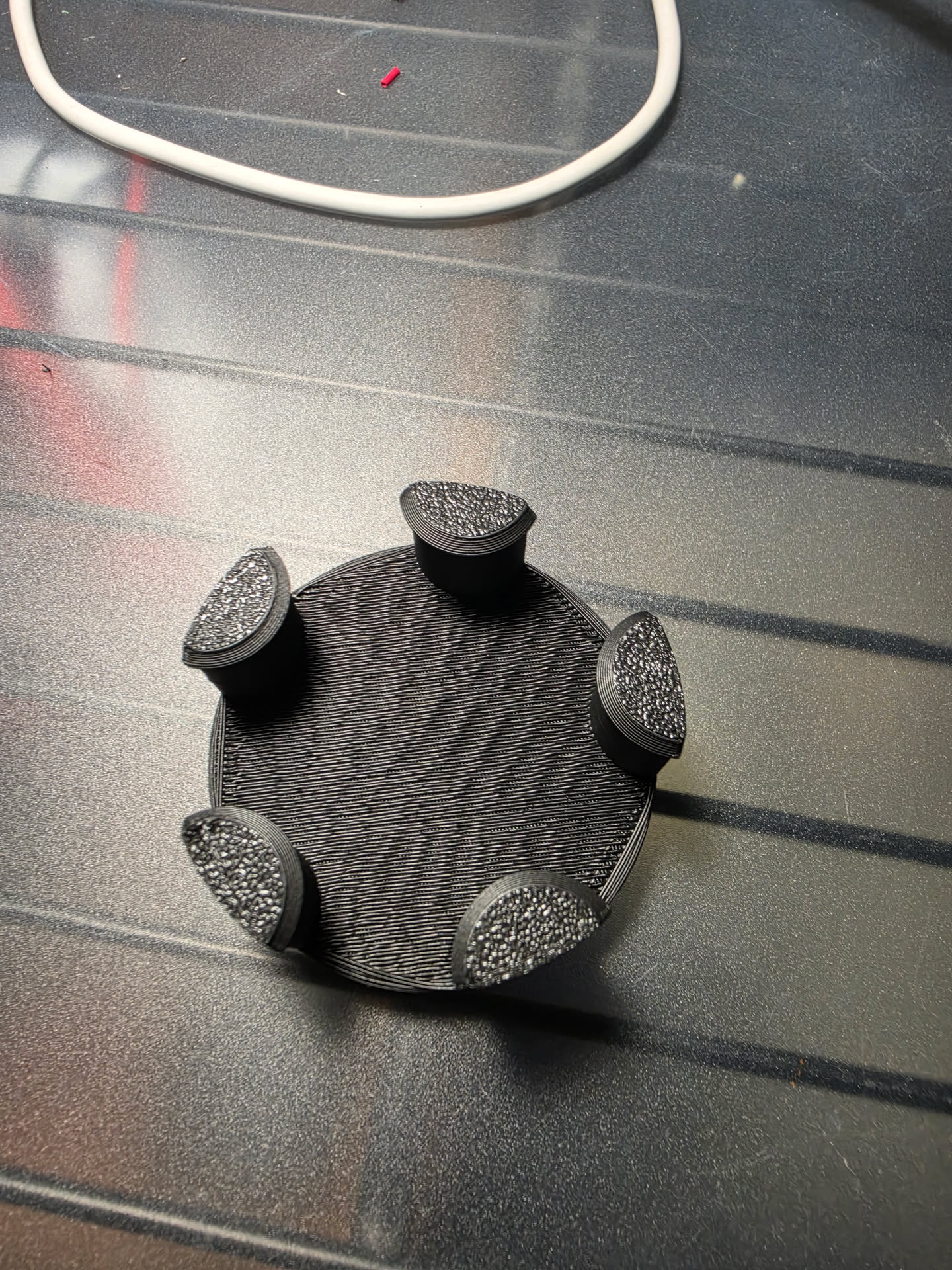Azimuth knob adapter, second view