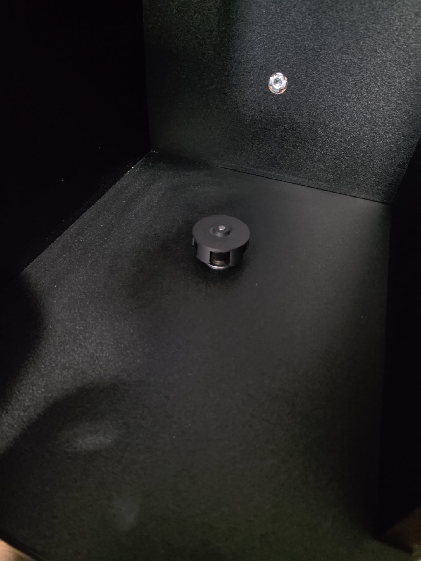 Azimuth knob adapter on the scope base