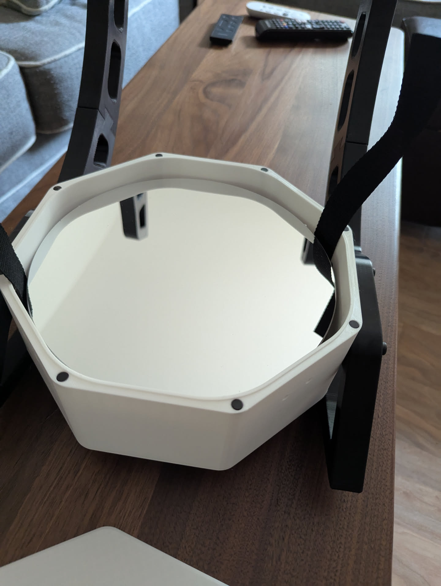 Test fitting the mirror box (4)